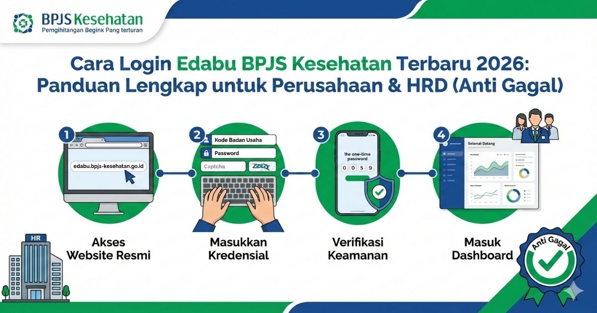 Cara Login Edabu BPJS Kesehatan Terbaru 2026 Panduan Lengkap untuk Perusahaan & HRD (Anti Gagal)