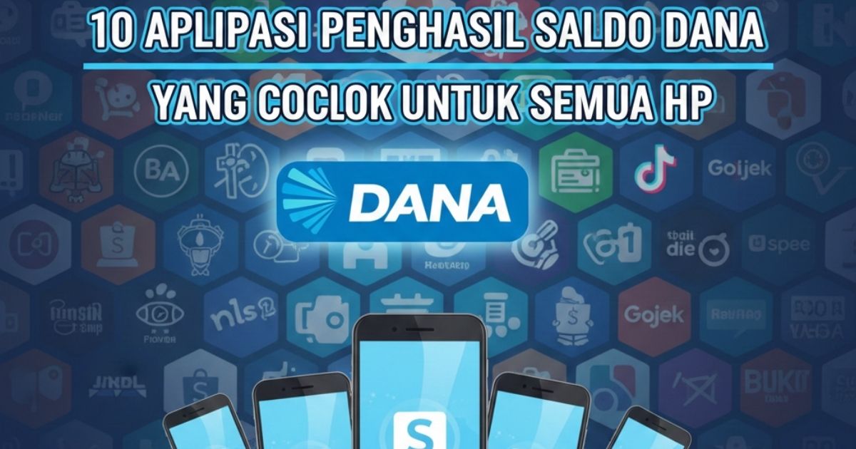 10 Aplikasi Penghasil Saldo DANA yang Cocok untuk Semua HP